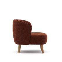 Fauteuil ULIT - Wit bouclé KAV S84082FA10