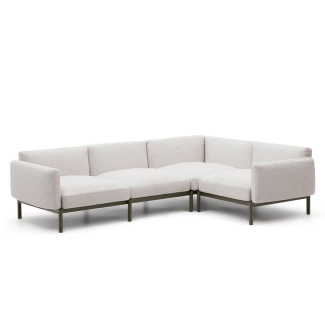 Modulair hoeksalon SORELLS - Grijs