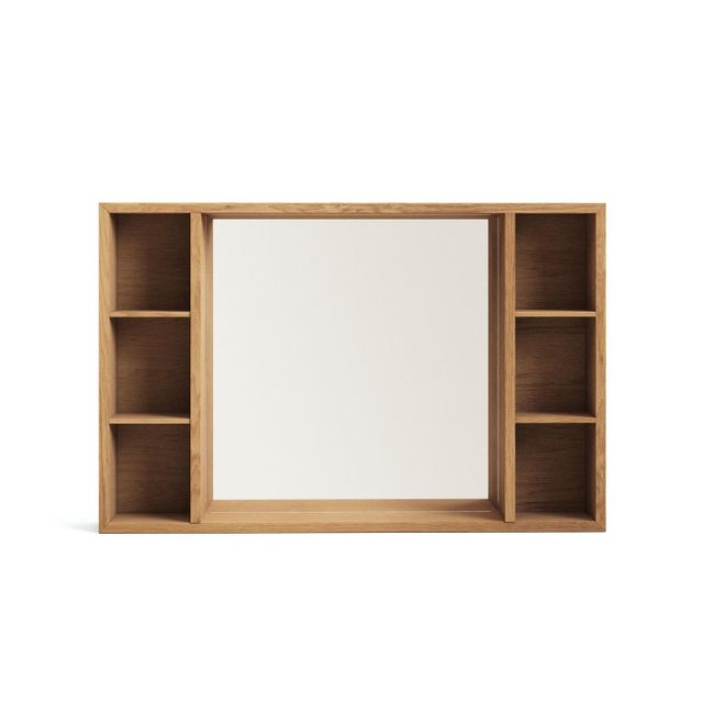 Badkamerspiegelkast KENTA - Teakhout