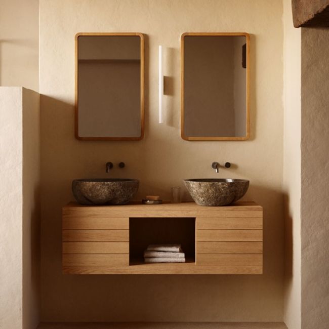 Badkamermeubel KENTA - Teakhout