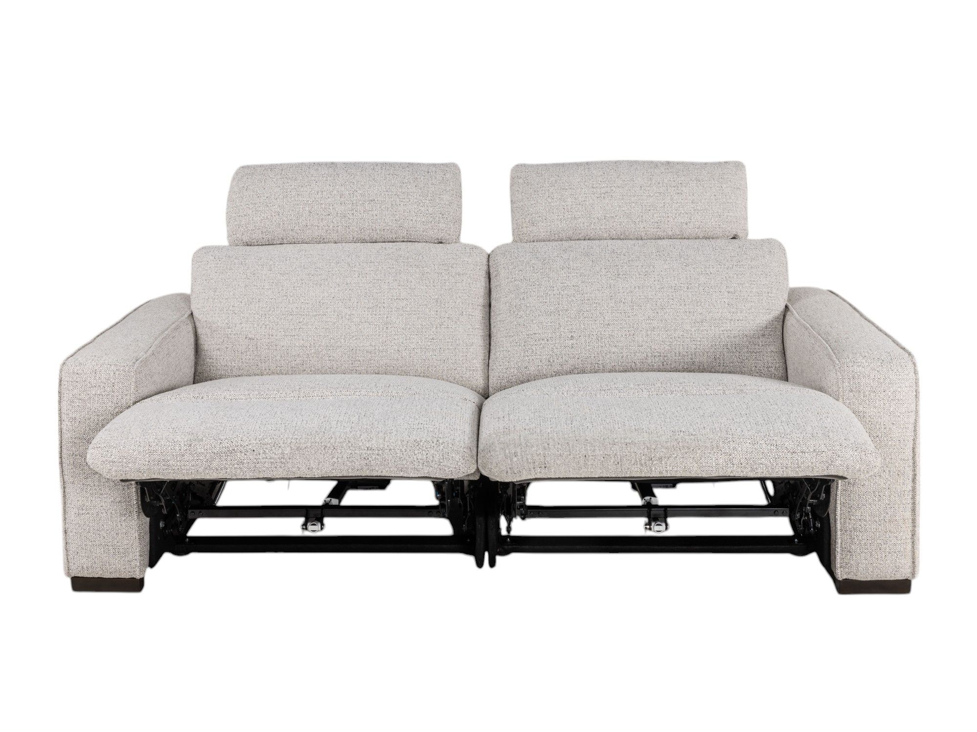 2,5-zit incl. 2 elektr. relaxen LESTER - Grijs