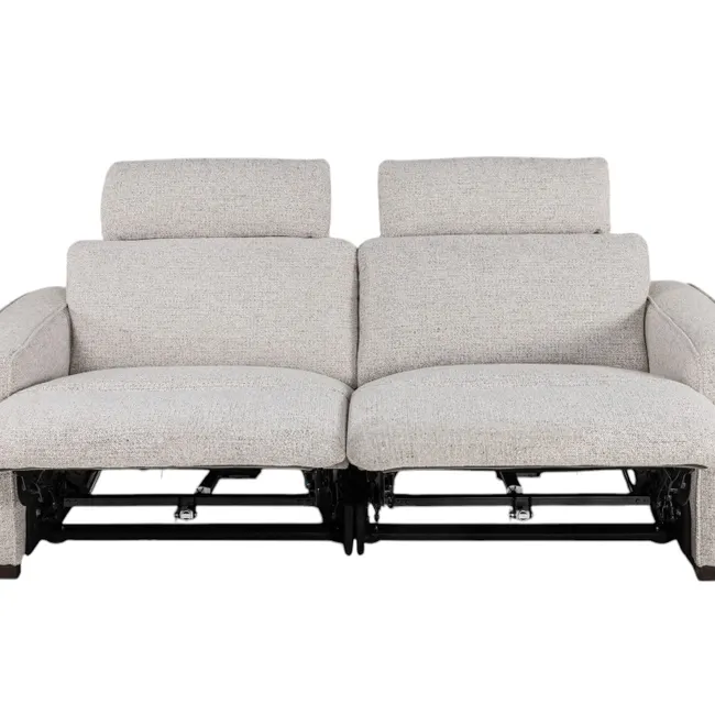2,5-zit incl. 2 elektr. relaxen LESTER - Grijs
