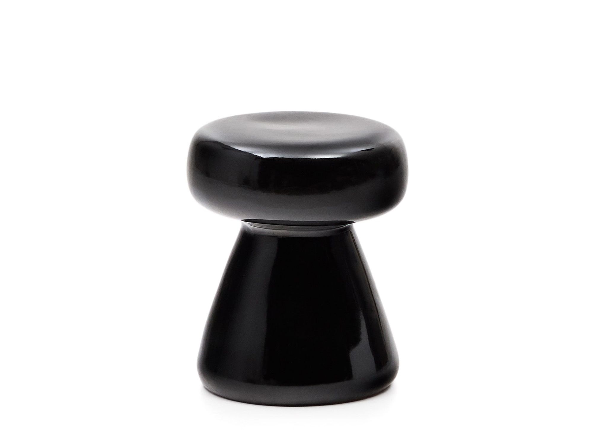 Bijzettafel Manya - Zwart Keramiek