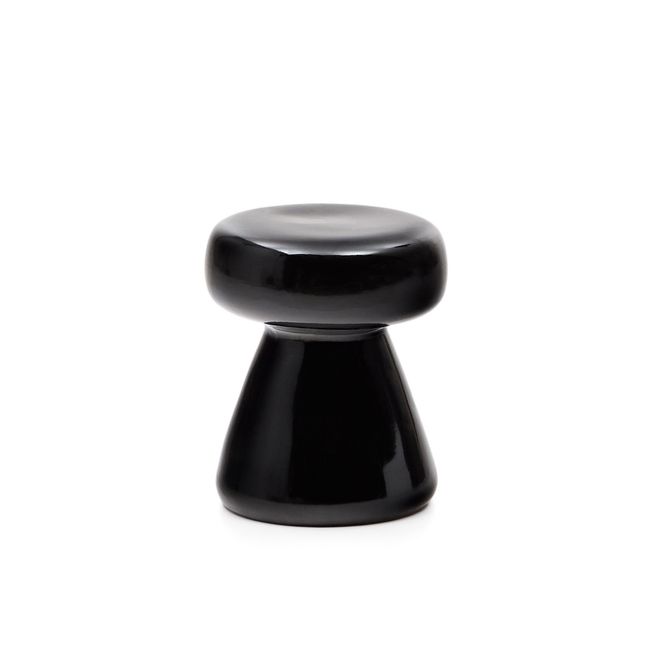 Bijzettafel Manya - Zwart Keramiek