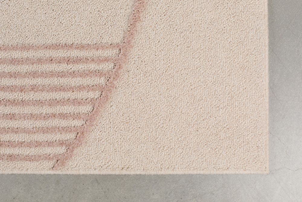 Tapijt BLISS - Natural/Pink ZVR 6100013