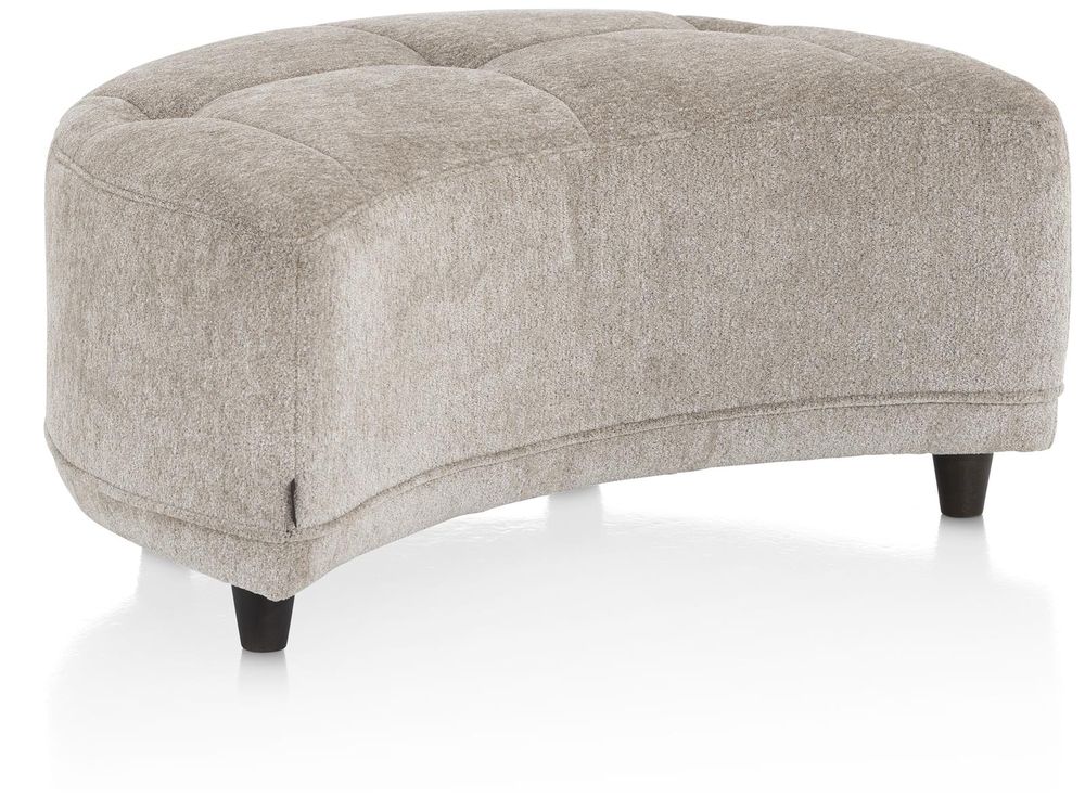 Draaifauteuil met poef BORGIA - Champagne HEH-372-TZFA-ENC