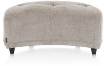 Draaifauteuil met poef BORGIA - Champagne HEH-372-TZFA-ENC