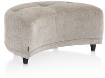 Draaifauteuil met poef BORGIA - Champagne HEH-372-TZFA-ENC