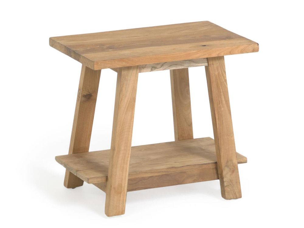 Bijzettafel SAFARA - Massief teakhout KAV CC2122M46