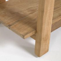 Bijzettafel SAFARA - Massief teakhout KAV CC2122M46