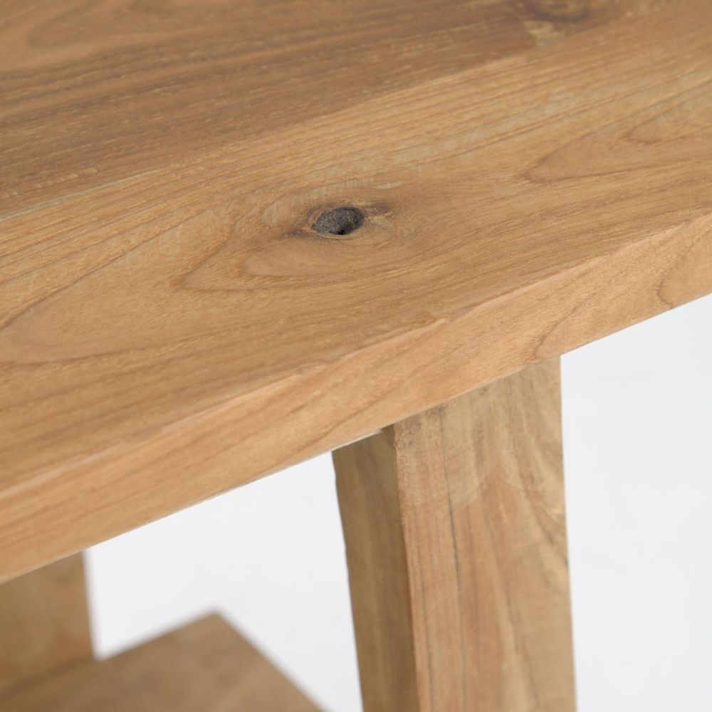 Bijzettafel SAFARA - Massief teakhout KAV CC2122M46