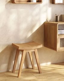 Badkamermeubel SABIELA - Massief teakhout KAV CC6827M46