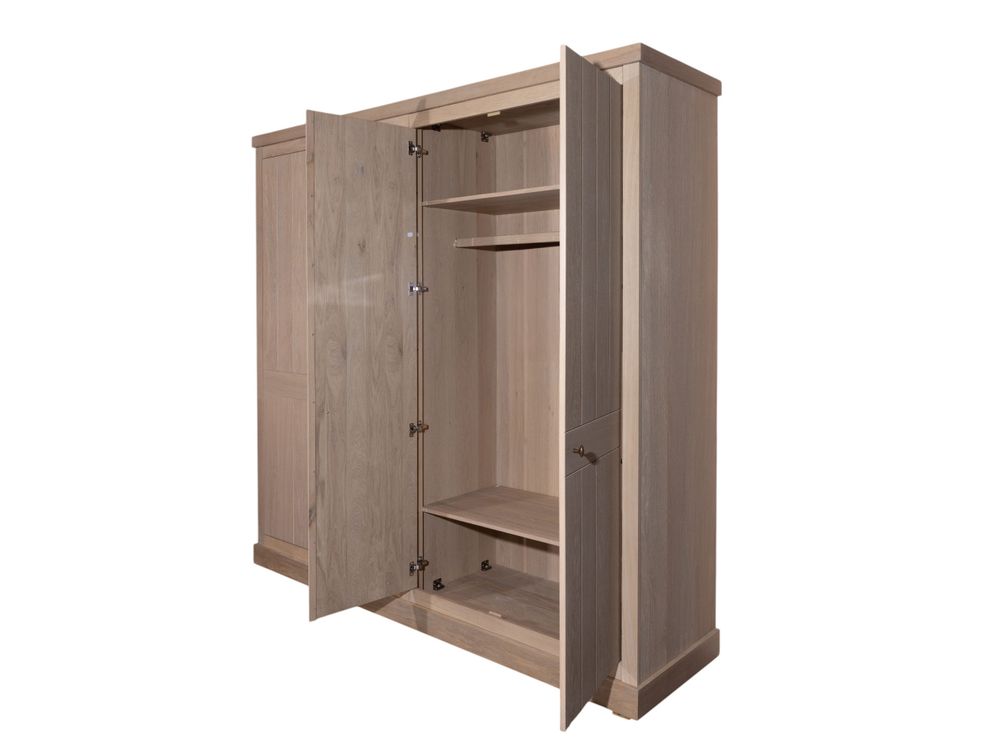 Kleerkast ROYAL - Eiken Vintage Grey FBM-42-000025