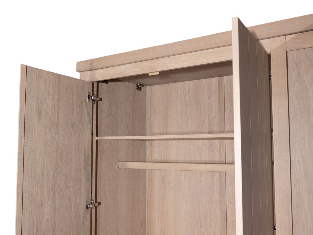 Kleerkast ROYAL - Eiken Vintage Grey FBM-42-000025