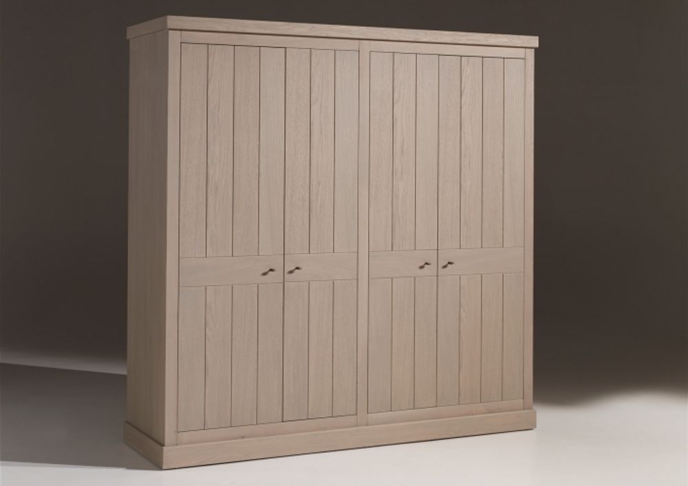 Kleerkast ROYAL - Eiken Vintage Grey FBM-42-000025