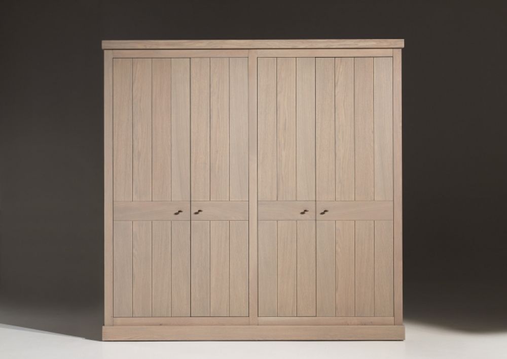 Kleerkast ROYAL - Eiken Vintage Grey FBM-42-000025