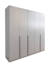 Draaideurkast QUADRA SPIN - Silk grey C-RCH-69-KAST2-SGR