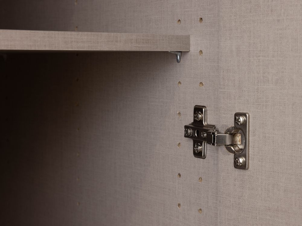 Draaideurkast QUADRA SPIN - Silk grey C-RCH-69-KAST2-SGR