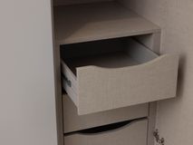 Draaideurkast QUADRA SPIN - Silk grey C-RCH-69-KAST2-SGR