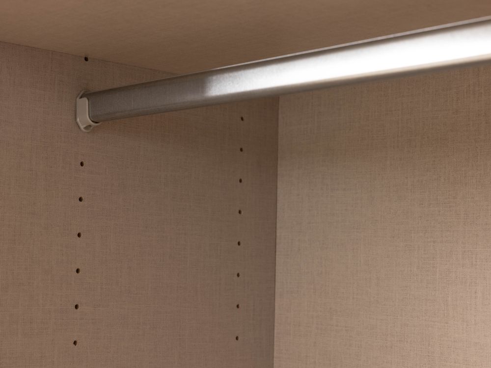 Zweefdeurkast QUADRA - Metallic grey C-RCH-1-KAST1-GRM