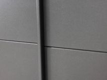 Zweefdeurkast QUADRA - Metallic grey C-RCH-1-KAST1-GRM