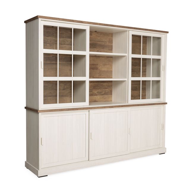 Vitrinekast PATIO - Old Teak