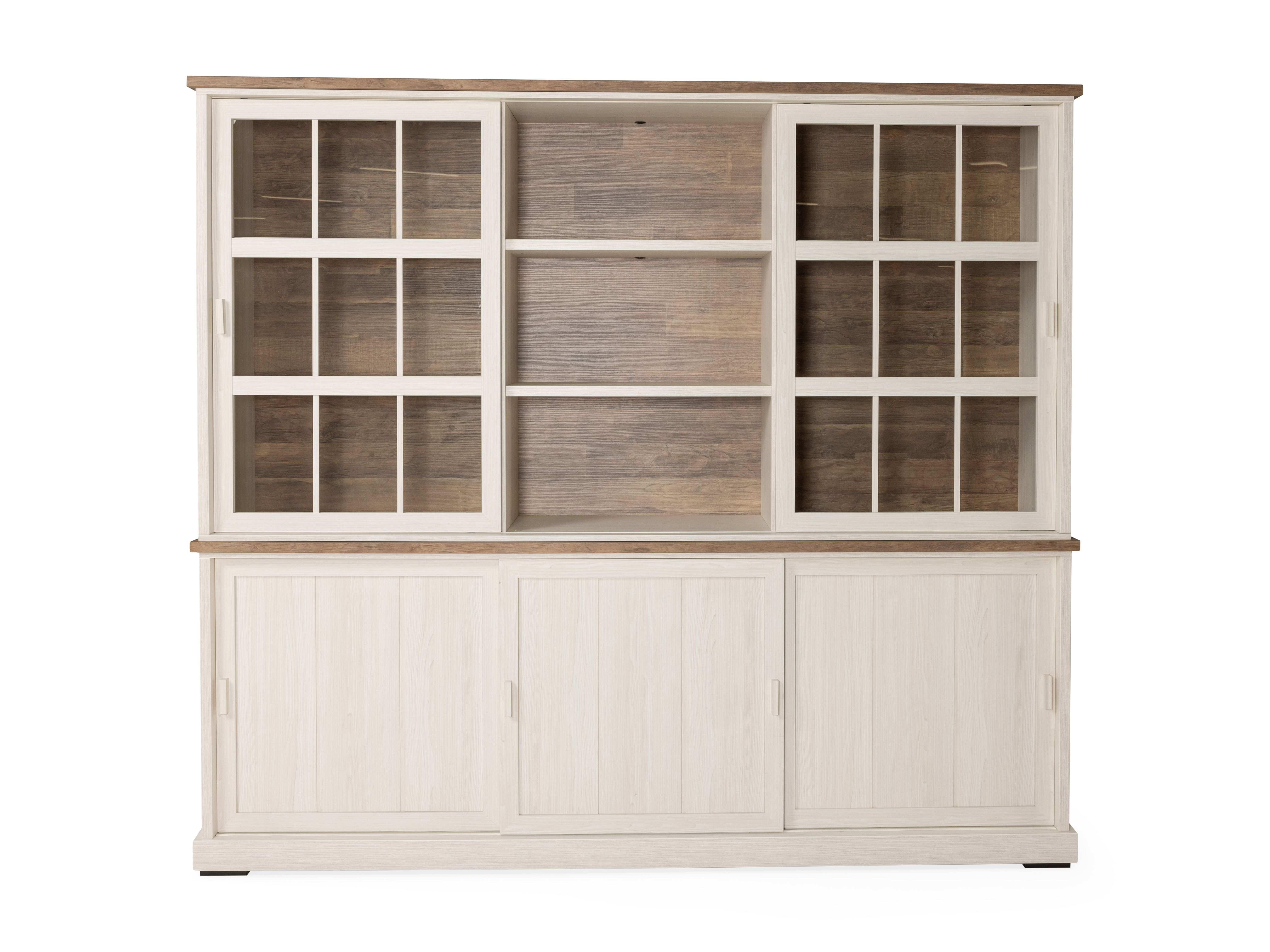 Vitrinekast PATIO - Old Teak