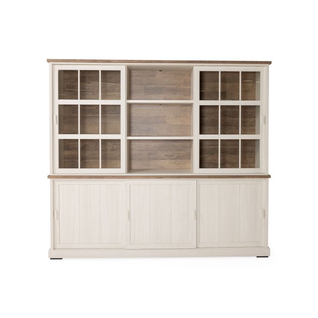 Vitrinekast PATIO - Old Teak