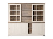 Vitrinekast PATIO - Old Teak C-EVA-41-VIT1