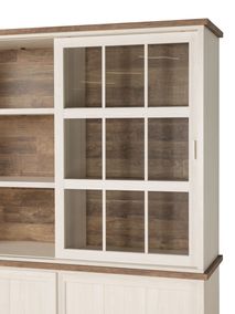 Vitrinekast PATIO - Old Teak C-EVA-41-VIT1