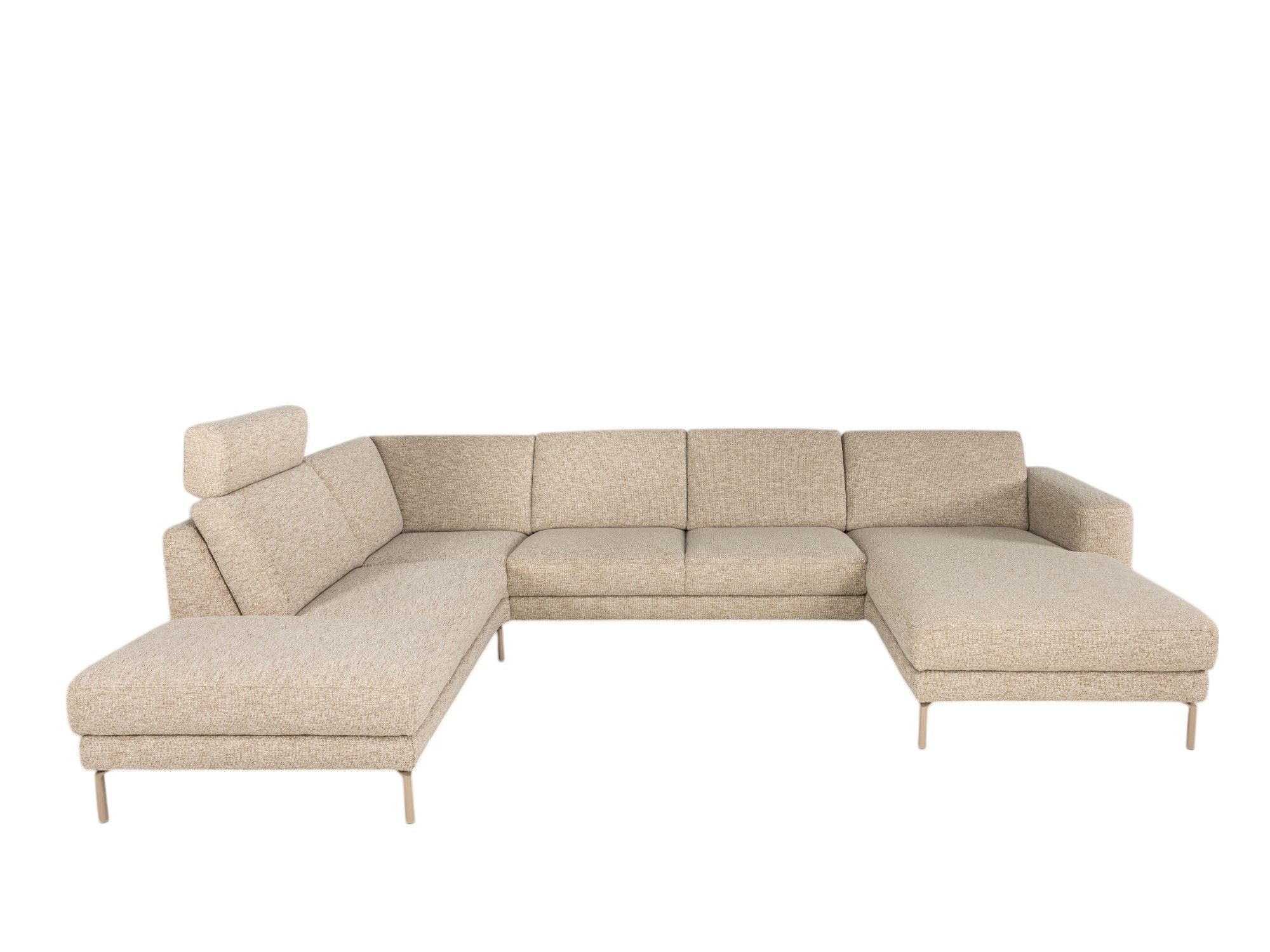 Hoekzetel met slaapfunctie MAX DIEP - Beige