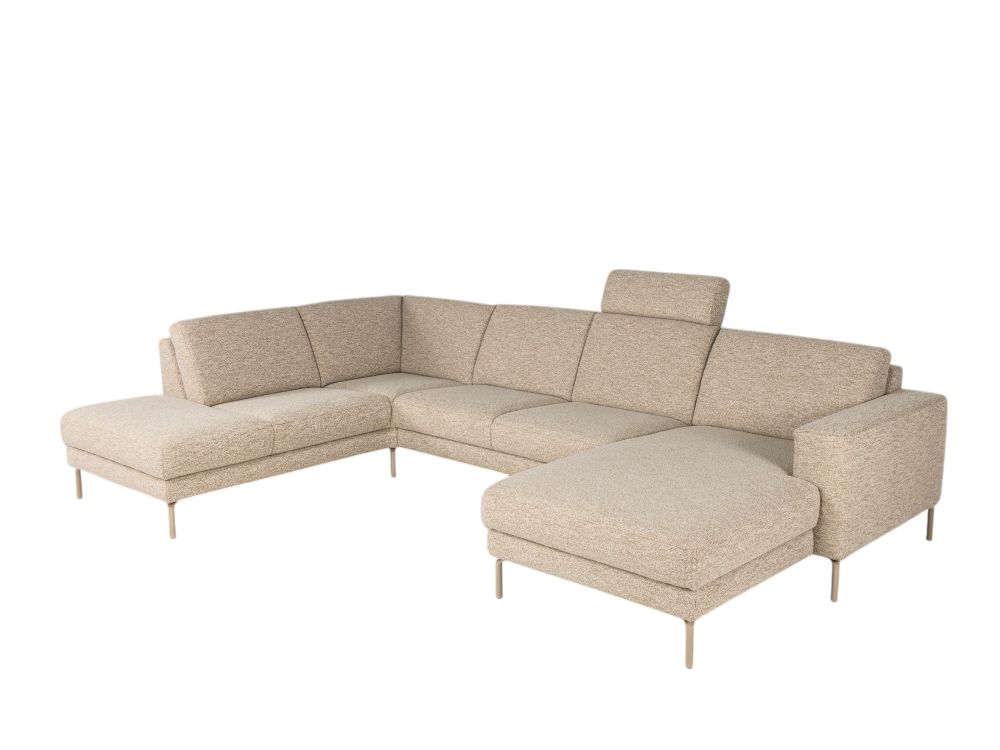 Hoekzetel met slaapfunctie MAX DIEP - Beige C-DFM-6-TZHK-AS03