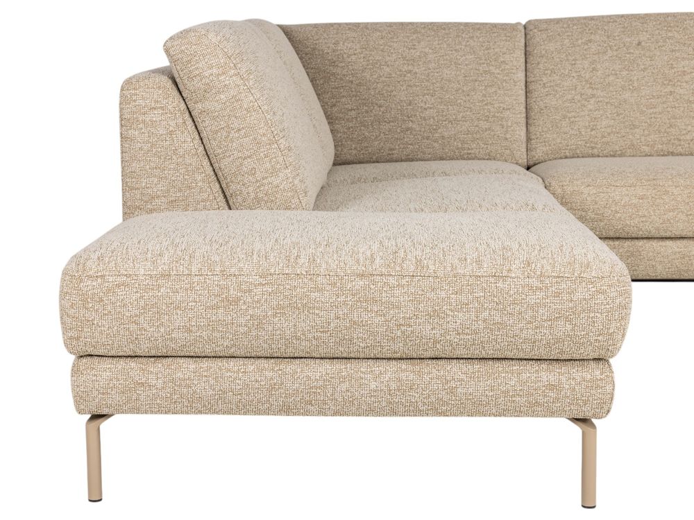 Hoekzetel met slaapfunctie MAX DIEP - Beige C-DFM-6-TZHK-AS03