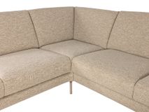 Hoekzetel met slaapfunctie MAX DIEP - Beige C-DFM-6-TZHK-AS03