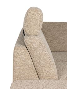 Hoekzetel met slaapfunctie MAX DIEP - Beige C-DFM-6-TZHK-AS03