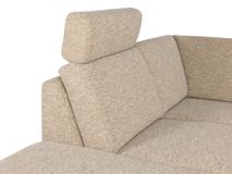Hoekzetel met slaapfunctie MAX DIEP - Beige C-DFM-6-TZHK-AS03
