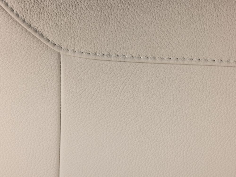 Hoeksalon LIVING - Crème leder C-DFM-8-TZHK-W41782
