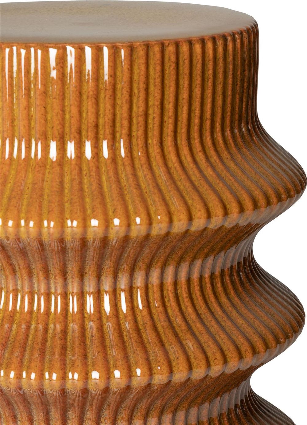 Kruk YURI - Oranje keramiek XOO 51379ORA