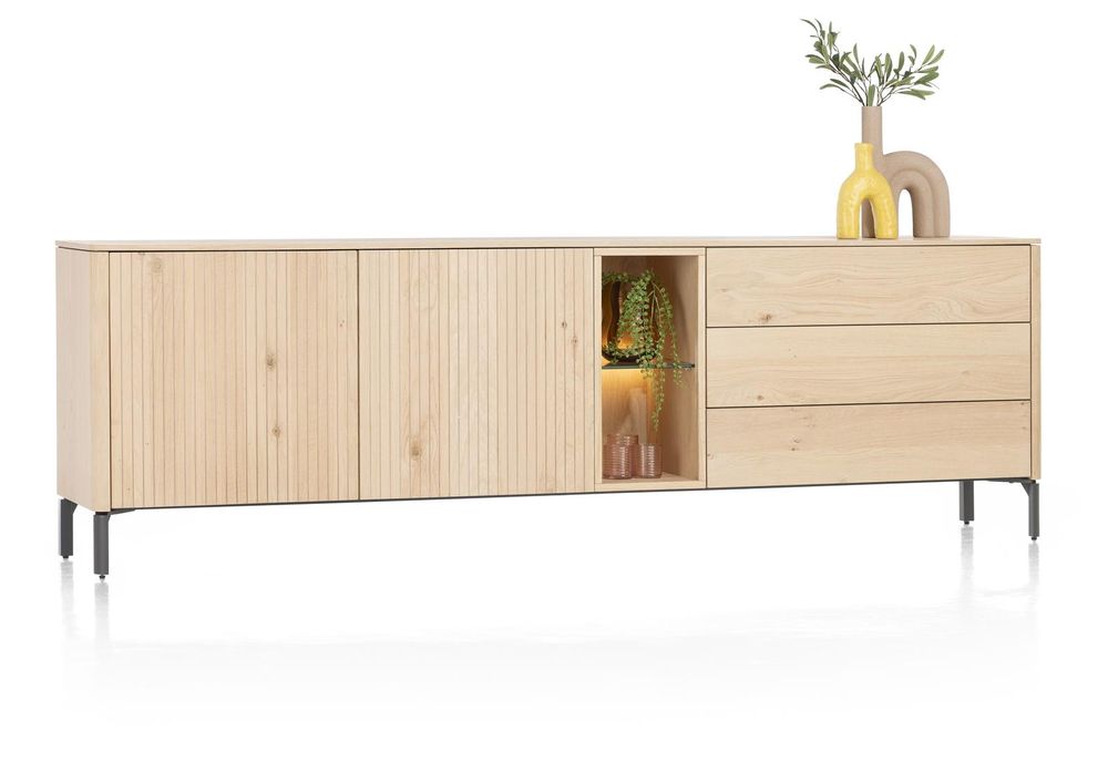 Dressoir TRENTON - Naturel eikenfineer XOO-323-006-NAT