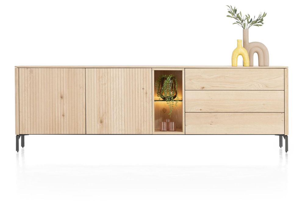Dressoir TRENTON - Naturel eikenfineer XOO-323-006-NAT