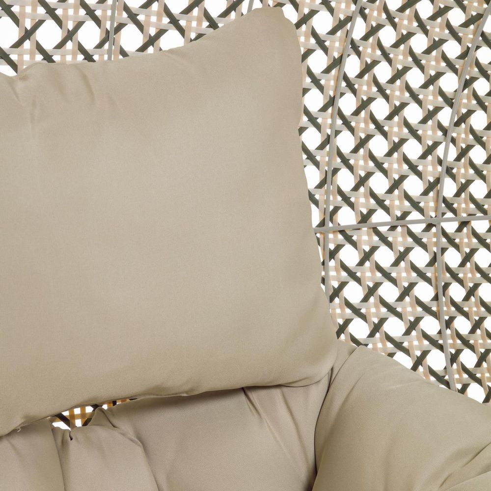 Hangstoel CIRA - Groen / Beige KAV CC5969FN35