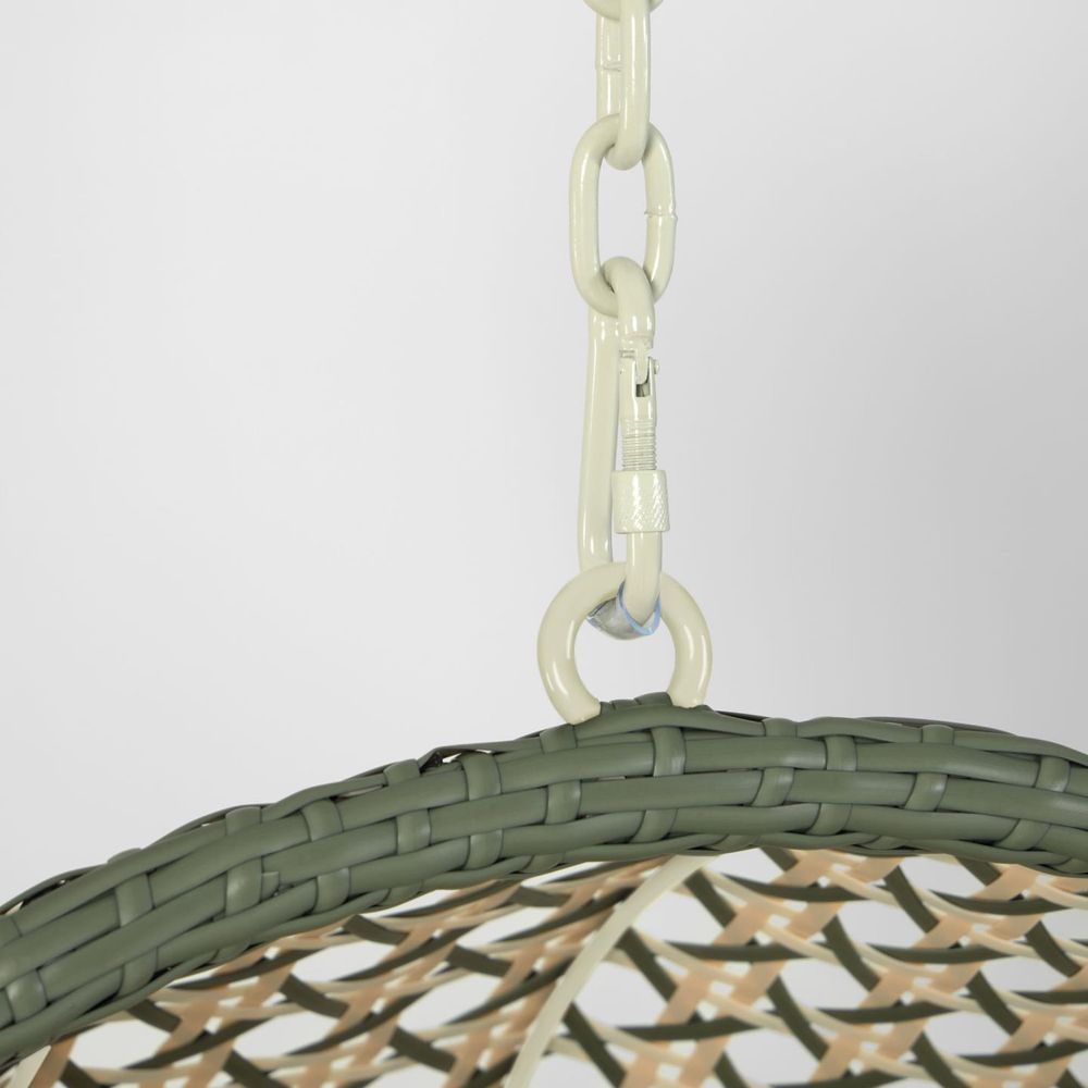 Hangstoel CIRA - Groen / Beige KAV CC5969FN35