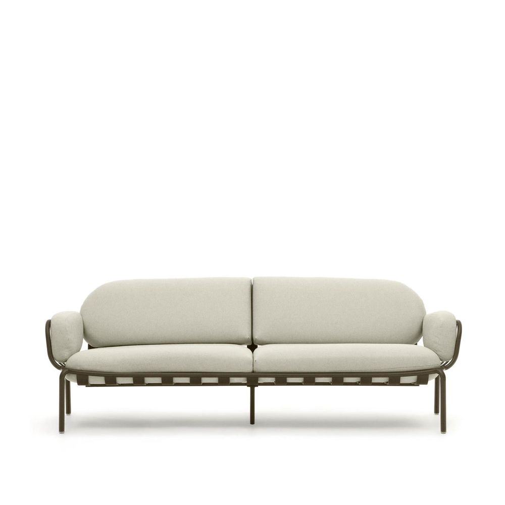 Lounge 3-zit JONCOLS Groen/Beige KAV O1030030GP12
