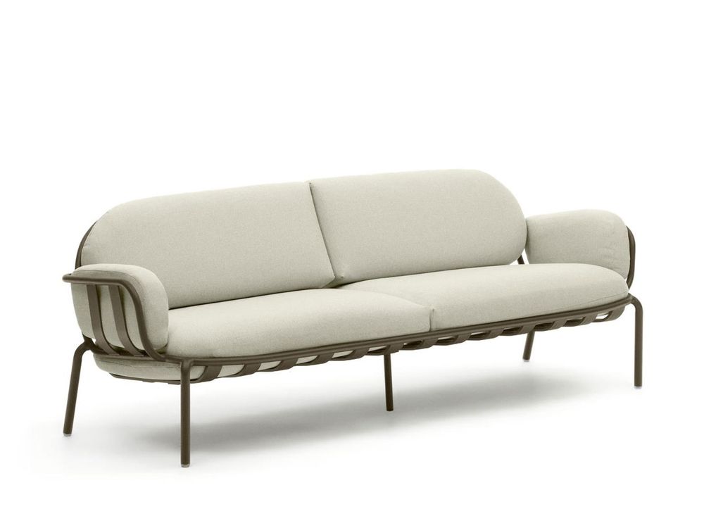 Lounge 3-zit JONCOLS Groen/Beige KAV O1030030GP12