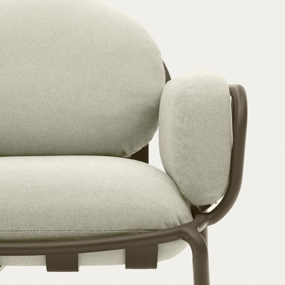 Fauteuil JONCOLS - Groen / Beige KAV O1030010GP12