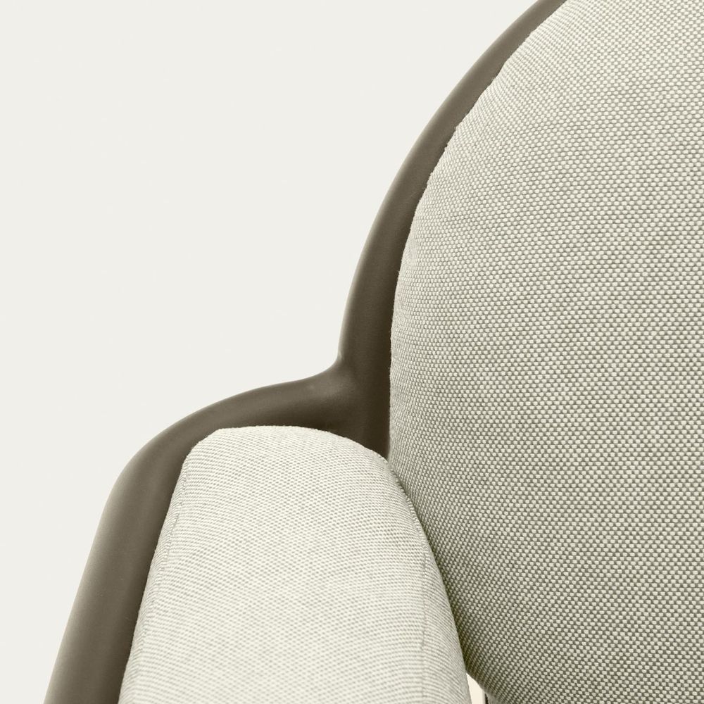 Fauteuil JONCOLS - Groen / Beige KAV O1030010GP12