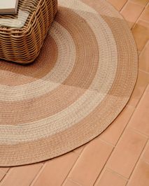 Buitentapijt LEEITH - Beige/Oranje KAV X0100028JJ81