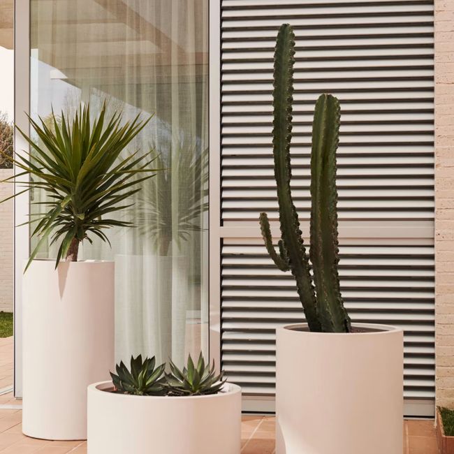 Bloempot AIGUABLAVA - Zwart