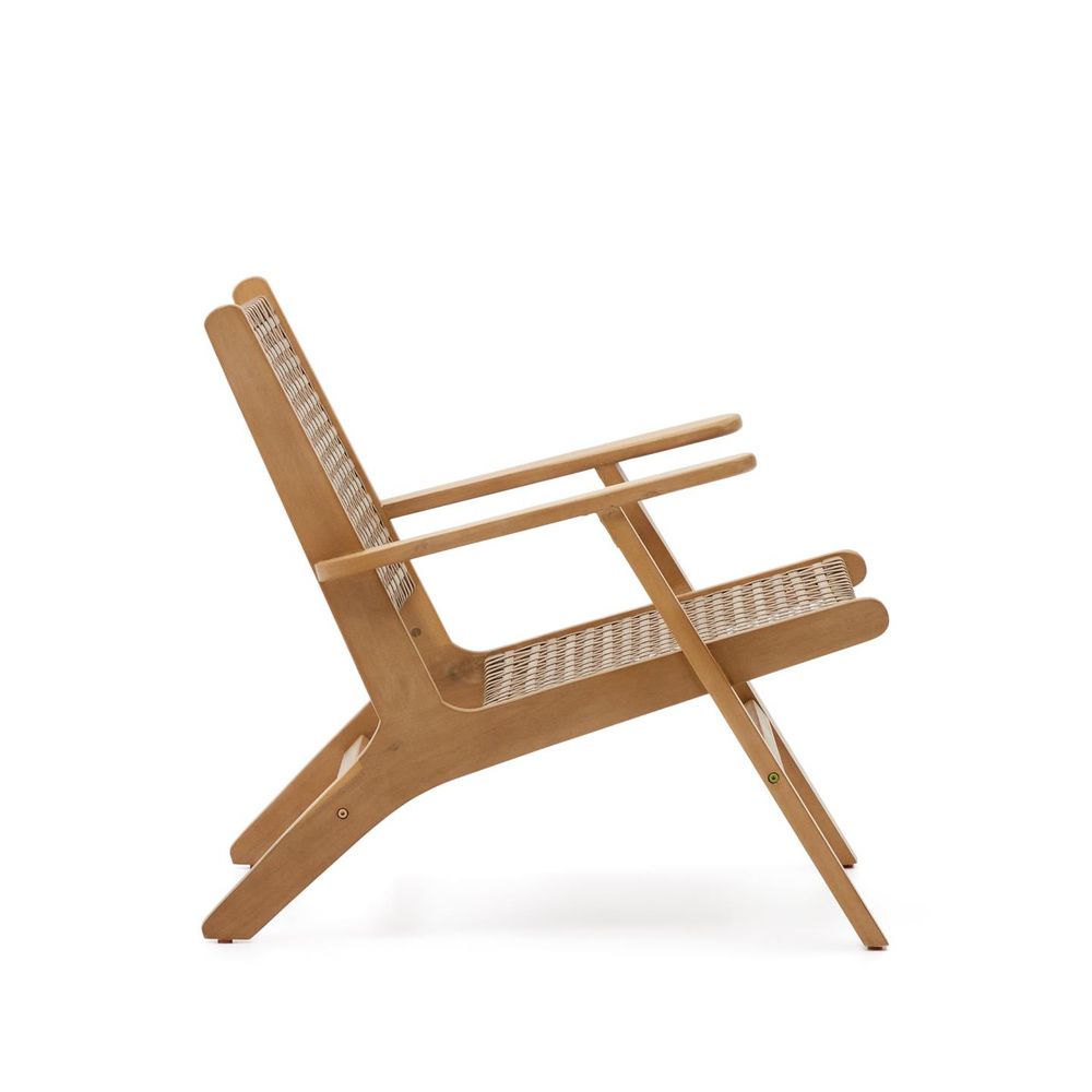 Loungefauteuil GRIGNOON - Massief acaciahout / Rie KAV CC1059M46