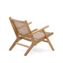 Loungefauteuil GRIGNOON - Massief acaciahout / Rie KAV CC1059M46